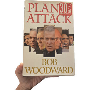 Plan of Attack Bob Woodward TRUE FIRST EDITION FIRST PRINTING 2004 Politics
